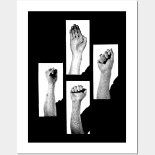 Four hands Posters and Art